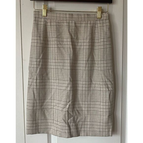 Carolina Herrera plaid  skirt - Picture 1 of 6